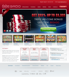 Begado Casino Bonus